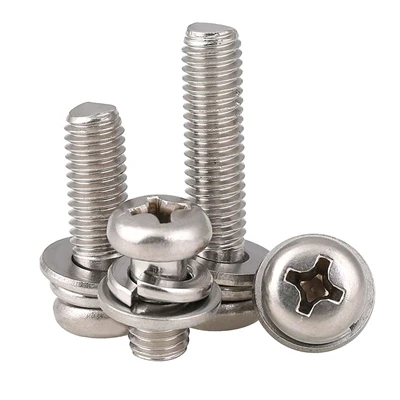 Cross Recessed Pan Head Combination Screw