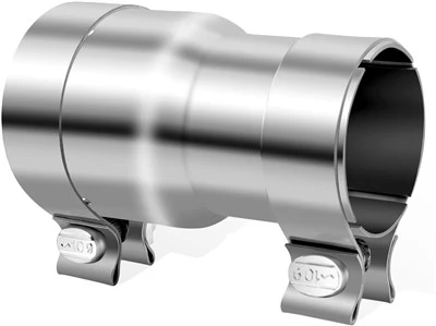Exhaust Adapter With Sealing Clip, Universal Muffler Clip