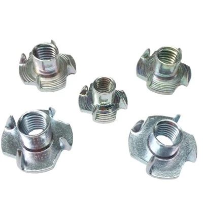 Carbon steel four jaw nut for furniture
