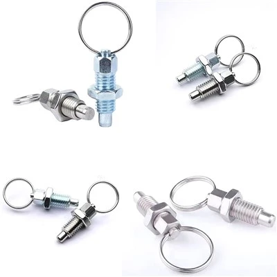 Knob Plunger Pull Ring Spring Lock Pin
