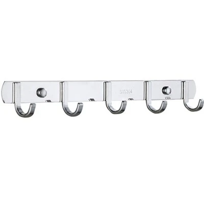 Stainless Steel Coat Hooks Anti Corrosion