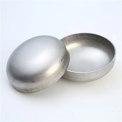 Stainless Steel Pipe Cap Round Fitting Cap 76mm
