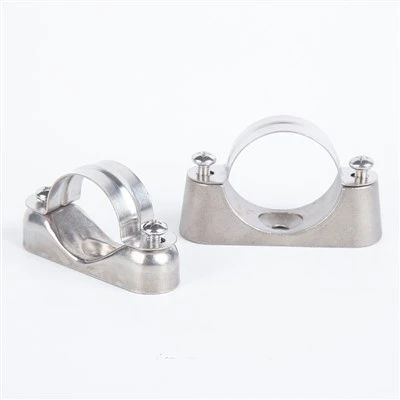 Stainless Steel Wall Bracket, Wire Pipe Clamp, Aluminum Alloy Ingot Clamp, Wall Bracket, Wall Clamp